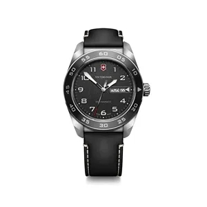 Swiss Army 42 Watch with Silver Stainless Steel Case