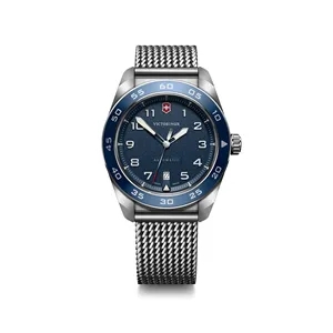 Swiss Army Auto 42 Watch with Silver Stainless Steel Case