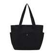 Canvas Tote Bag Reusable Shoulder Handbag Custom Logo | https://www.bestnamebadges.com