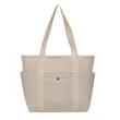 Canvas Tote Bag Reusable Shoulder Handbag Custom Logo | https://www.bestnamebadges.com