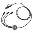 Cirrina Light Up Charging Cable w/Bamboo | https://www.bestnamebadges.com