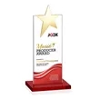 Bryanston Gold Star VividPrint™ Award - Red | https://www.bestnamebadges.com