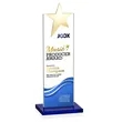 Bryanston Gold Star VividPrint™ Award - Blue | https://www.bestnamebadges.com