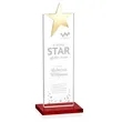 Bryanston Gold Star Award - Red | https://www.bestnamebadges.com