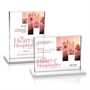 Emperor VividPrint™ Award - White (Horiz) | https://www.bestnamebadges.com