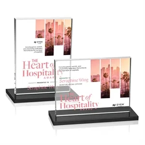 Emperor VividPrint™ Award - Black (Horiz) | https://www.bestnamebadges.com