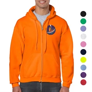 Gildan Adult Full-Zip Hooded Sweatshirt | https://www.bestnamebadges.com