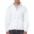 Gildan Adult Full-Zip Hooded Sweatshirt | https://www.bestnamebadges.com