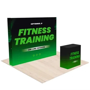 10ft Portable Trade Show Pop Up Display Kit