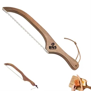 Wooden Sourdough Bread Slicer with Stainless Steel Blade