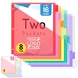 8 Count Dividers with Pockets | https://www.bestnamebadges.com