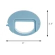 Reusable Plastic Food Sealing Bag Clip | https://www.bestnamebadges.com