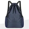 Large Water-Resistant Basketball Drawstring Backpack | https://www.bestnamebadges.com