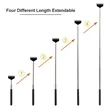 Portable Extendable Stainless Steel Cactus Back Scratcher | https://www.bestnamebadges.com