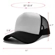 Adjustable Mesh Sports Baseball Cap Trucker Hat | https://www.bestnamebadges.com