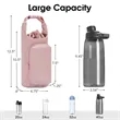 Portable Outdoor Water Bottle Holder Bag With Strap | https://www.bestnamebadges.com