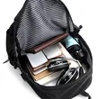 Water Resistant Laptop Backpack With USB Port Travel Bag | https://www.bestnamebadges.com