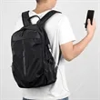 Water Resistant Laptop Backpack With USB Port Travel Bag | https://www.bestnamebadges.com