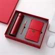 Business Gift Set With Smart Bottle Notebook And Pen | https://www.bestnamebadges.com