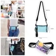 Stadium Approved PVC Crossbody Cylindrical Bag | https://www.bestnamebadges.com
