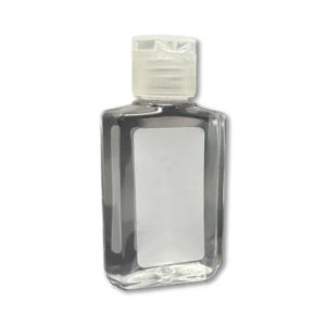Hand Sanitizer, 61% Gel, 2 oz Bottle with Custom Label