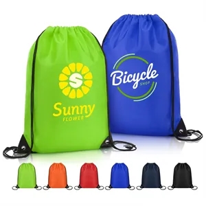 210D Recycled RPET Drawstring Backpack
