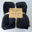 Embroided Shetland Sherpa Blanket | https://www.bestnamebadges.com