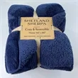 Embroided Shetland Sherpa Blanket | https://www.bestnamebadges.com