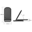 15W Fast Wireless Phone Charger Stand | https://www.bestnamebadges.com