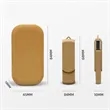 Custom Eco-Friendly Wheat Straw USB Drive, USB 3.0 | https://www.bestnamebadges.com