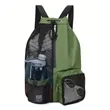 Swim Bag Mesh Drawstring Backpack Gym Bags | https://www.bestnamebadges.com
