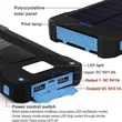 20000mAh Outdoor Waterproof Solar Charger Power Bank | https://www.bestnamebadges.com
