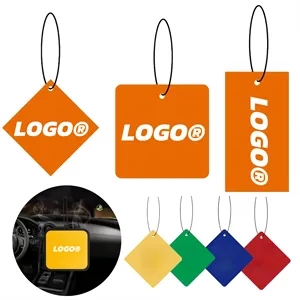 Custom Car Air Freshener Hanging Scent Card For Closet