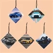 Custom Car Air Freshener Hanging Scent Card For Closet | https://www.bestnamebadges.com
