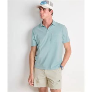 Vineyard Vines Men's Surf Garment Dyed Polo