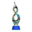 Cosenzo Award on Sheffield Base - Blue | https://www.bestnamebadges.com