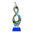 Cosenzo Award on Sheffield Base - Blue | https://www.bestnamebadges.com
