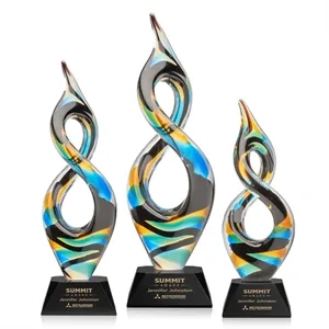 Cosenzo Award on Sheffield Base - Black | https://www.bestnamebadges.com