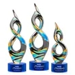 Cosenzo Award on Marvel Base - Blue | https://www.bestnamebadges.com