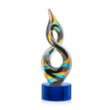 Cosenzo Award on Marvel Base - Blue | https://www.bestnamebadges.com