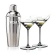 Catania Shaker & RIEDEL Martini Set | https://www.bestnamebadges.com