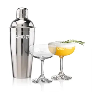 Catania Shaker & Mauritius Cocktail Set | https://www.bestnamebadges.com