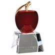 Red Crystal Apple Award | https://www.bestnamebadges.com