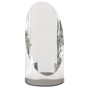 5 1/2" Crystal Cylinder Award