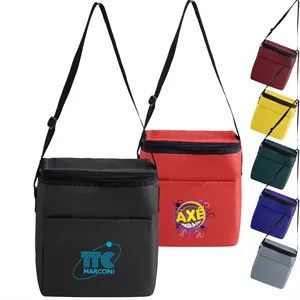 210D Food Safe Foil Lining Lunch Bag w/ Zipper closure