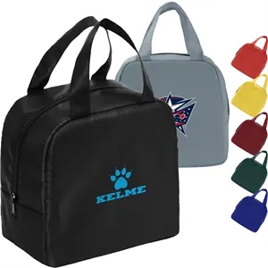 210D Two Handle Lunch Bag w/ Zipper closure