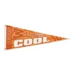 30"x12" Horizontal Sublimation Pennant Banner | https://www.bestnamebadges.com
