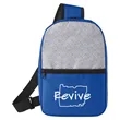 Patchwork Eco Friendly Crossbody Sling Bag | https://www.bestnamebadges.com