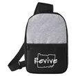 Patchwork Eco Friendly Crossbody Sling Bag | https://www.bestnamebadges.com