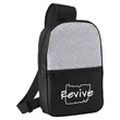 Patchwork Eco Friendly Crossbody Sling Bag | https://www.bestnamebadges.com